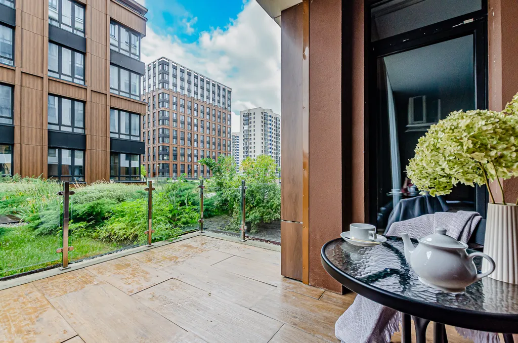 Квартира Happy Terrace квартира с террасой возле аквапарка Ривьера — Казань