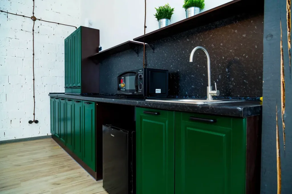 Двухуровневые апартаменты с отдельной спальней