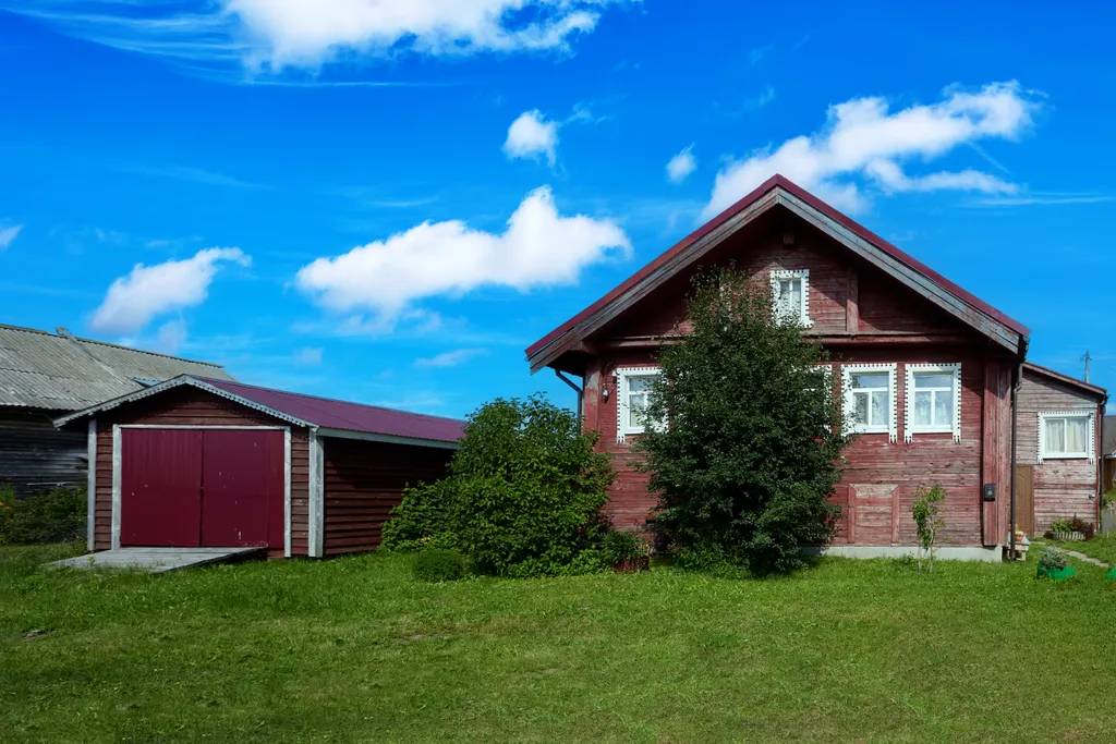 Столетний карельский дом с удобствами городской квартиры