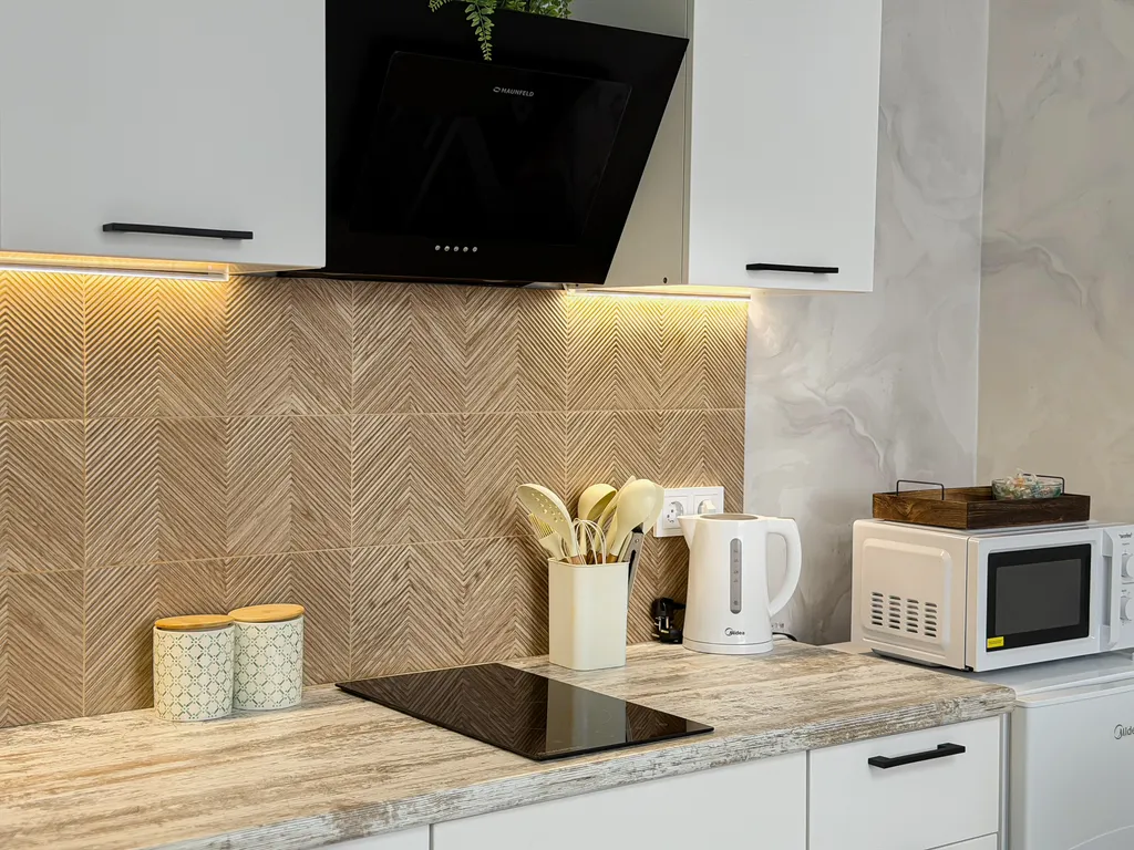 Зеленая квартира на Уральской в ЖК Дубки