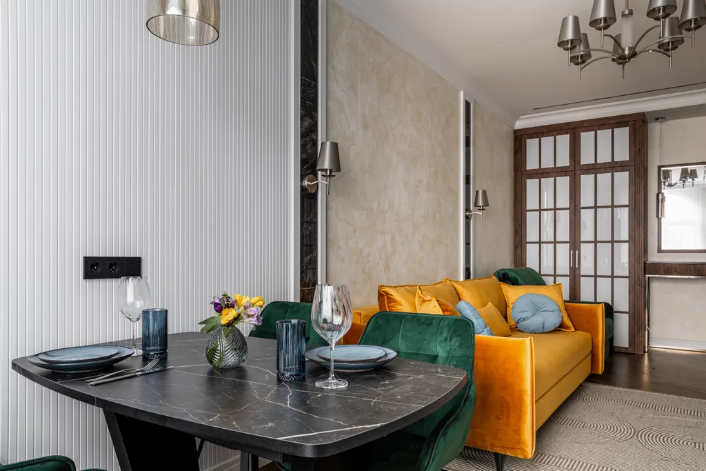 Дизайнерская новая квартира с шикарным видом на Дендропарк