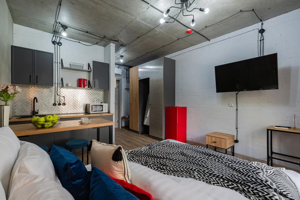 Квартира Квартира Студия loft в центре возле ЦГБ — Ростов-на-Дону