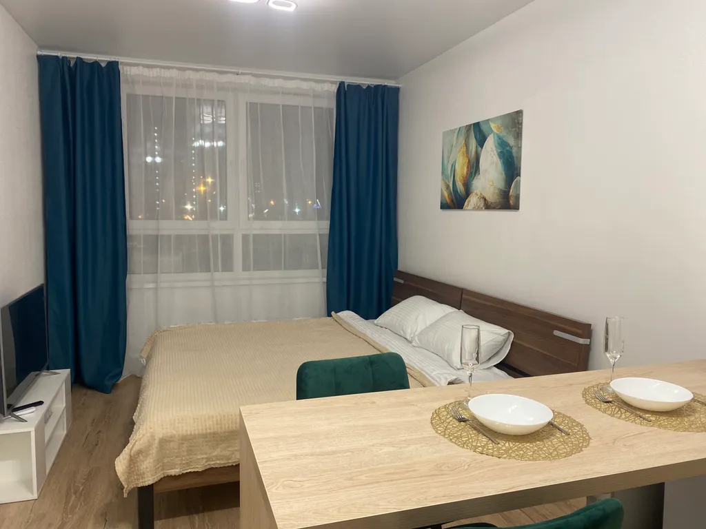 Квартира Новая уютная студия — аренда посуточно в Троицк