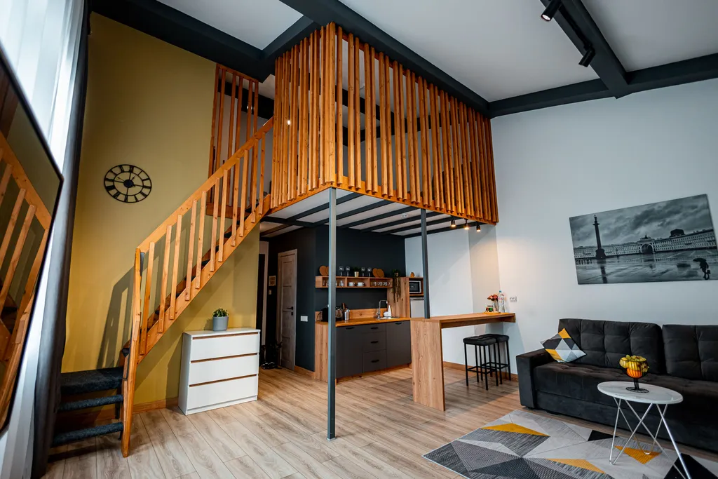 Квартира Студия люкс в гостинице Barn House Guest в 25мин. от г. Пушкин — Коммунар