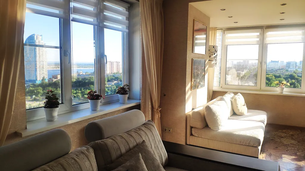 Апартамент 140м2 Волгоград Исторический центр Вид! 3спальни 2 санузла.