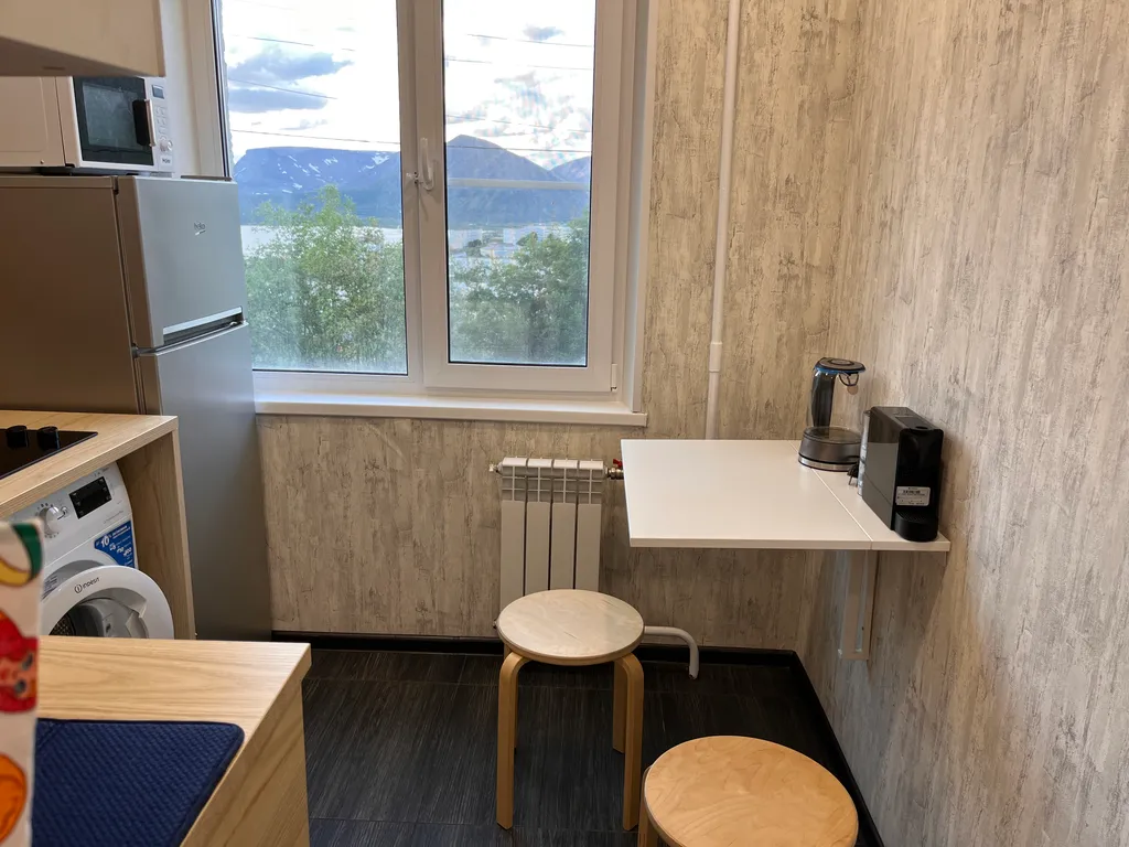 Квартира с великолепным видом прямо у склона