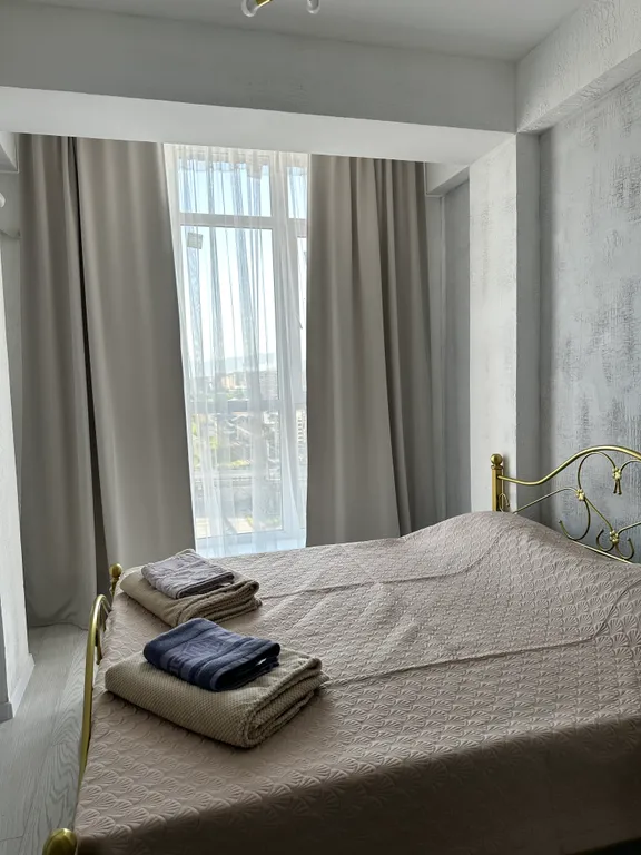 Квартира Уютная квартира с панорамным окном и видом на город — Махачкала