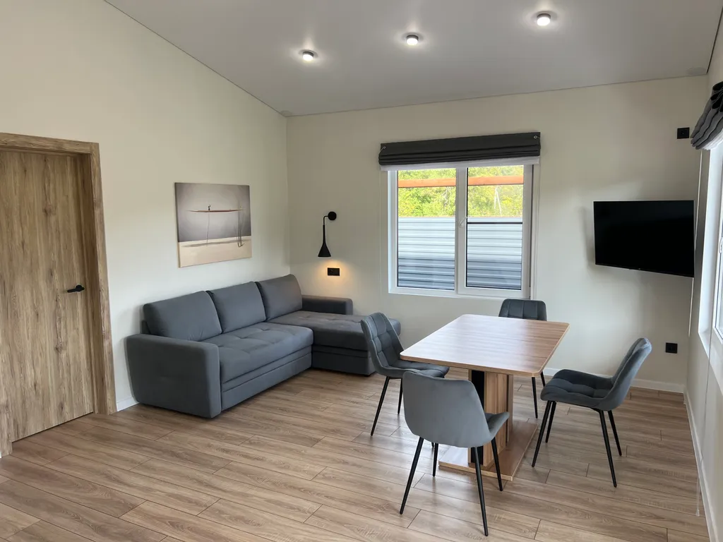 Уютный дом с банным чаном и видом на горы