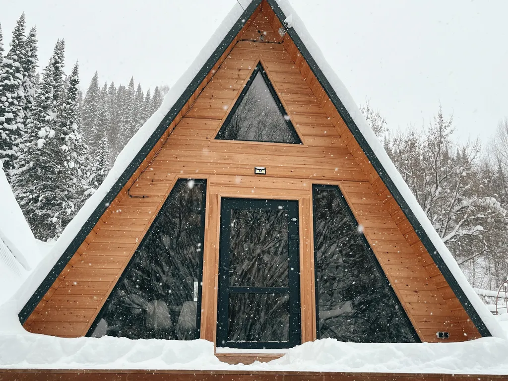 Коттедж Коттедж А-фрейм 1 Таёжная романтика — Таштагол