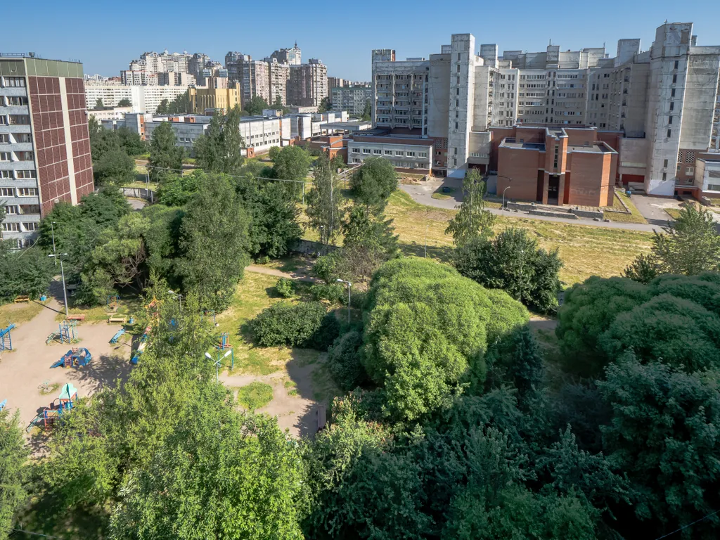Квартира Квартира Уютная двушка у метро — Санкт-Петербург
