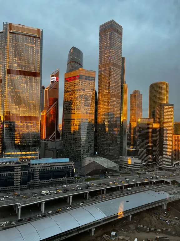 Квартира Однокомнатная квартира с видом на Москва Сити — Москва