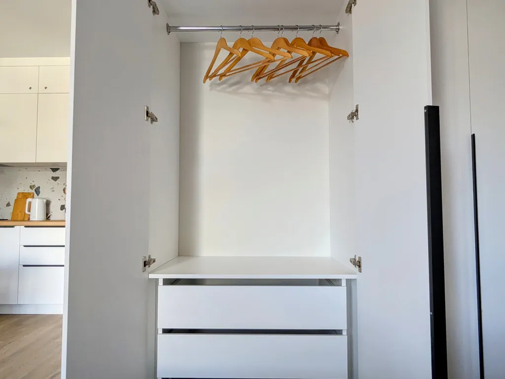 Новая квартира с видовым балконом и лыжной комнатой