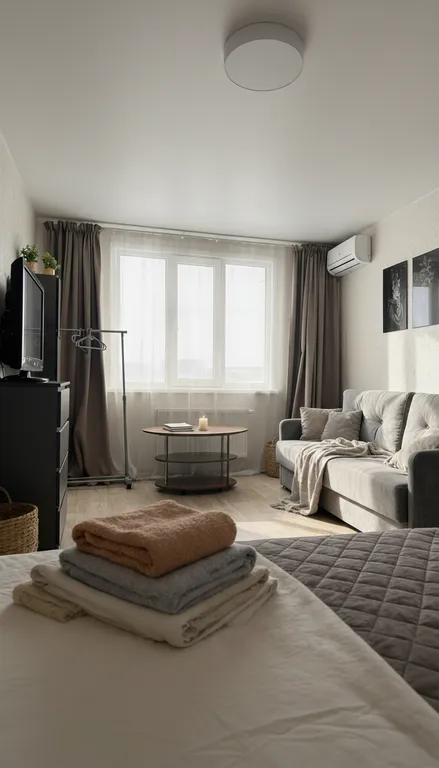 Новая квартира на М4 возле Леруа и Ленты