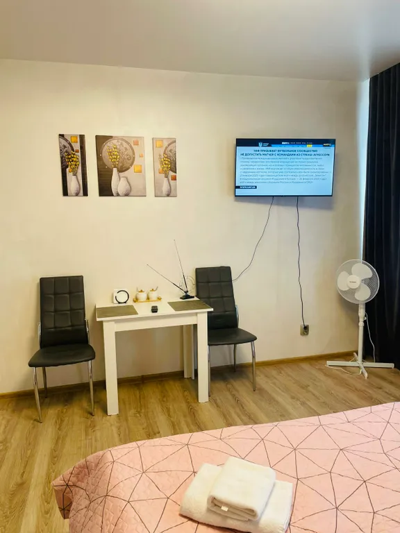 Квартира Квартира Уютная студия для командировочных и пар с детьми — Шушары