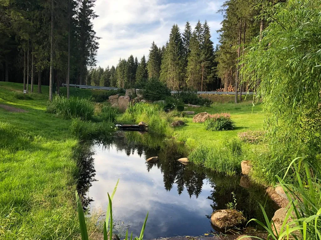 Ohtaloft апартаменты с террасой рядом с Охта парком