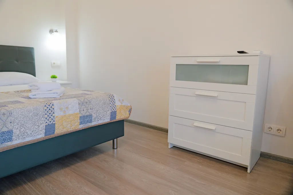 Лаконичная квартира, до моря 3 минуты пешком