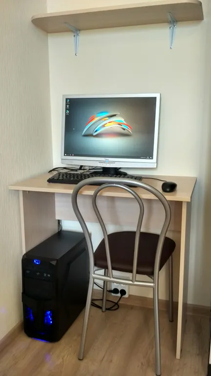 Уютная квартира, не студия, есть почти всё