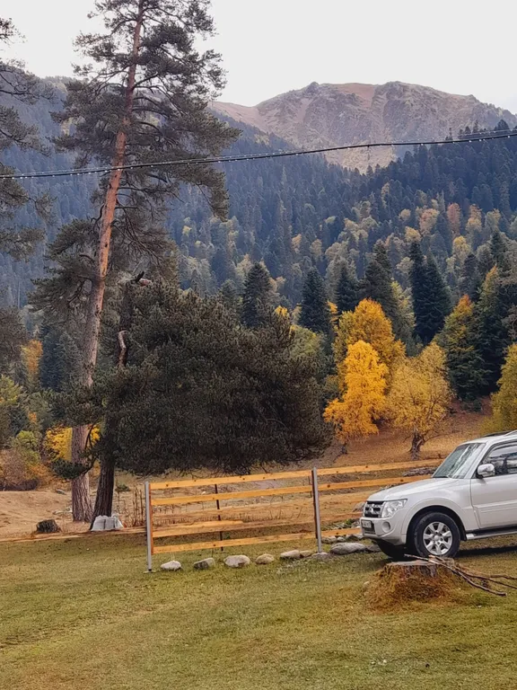 Шале Mirgor.almadi с прекрасным видом на горы