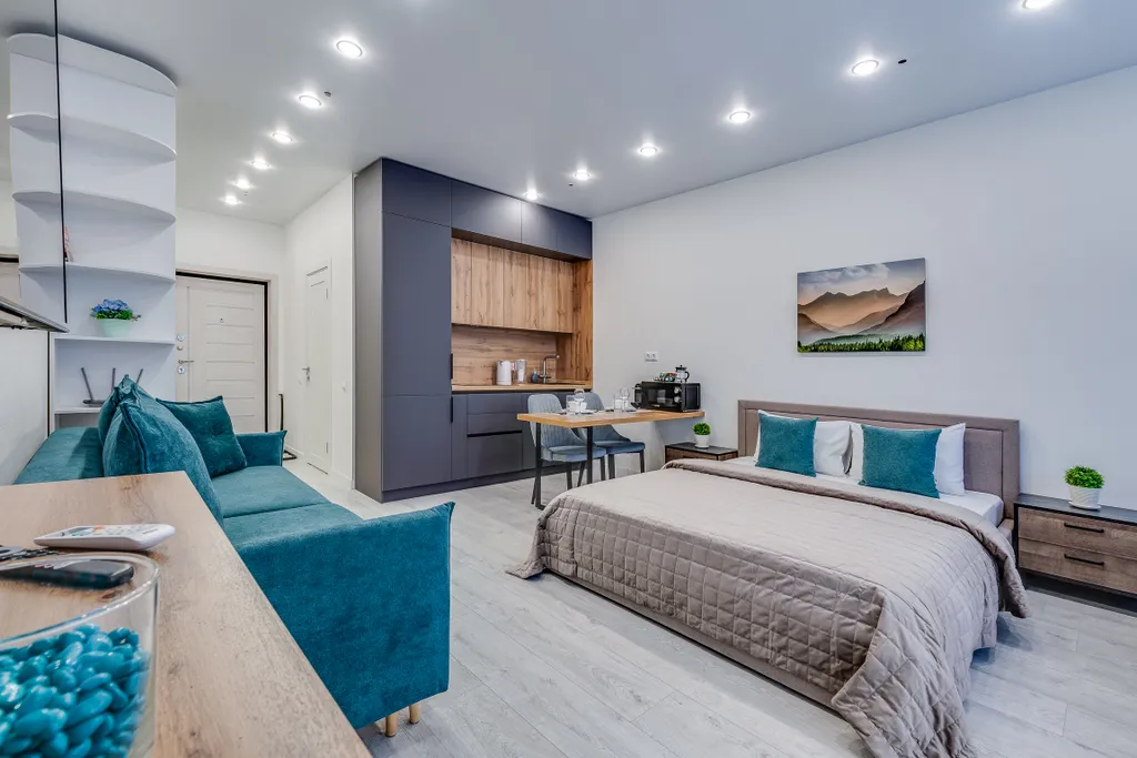 Квартира Квартира Apartments в ЖК Лайнер с видом на парк — Москва