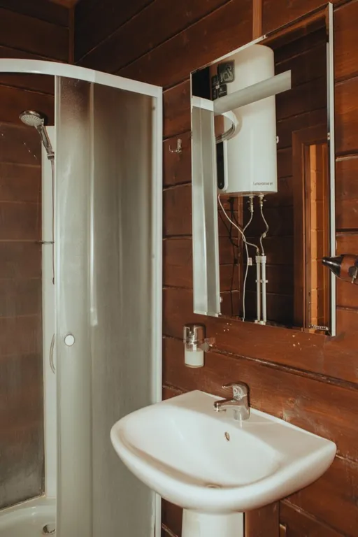 Двухкомнатный дом с верандой и панорамными окнами