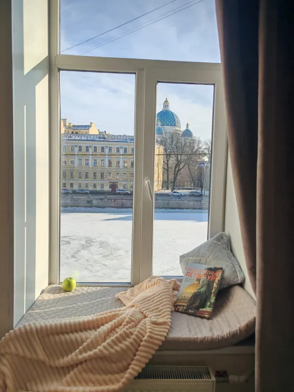 Квартира Квартира в центре с видом на фонтанку и купола — Санкт-Петербург