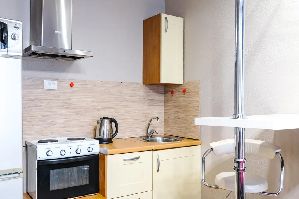 Небольшая студия гостиничного типа