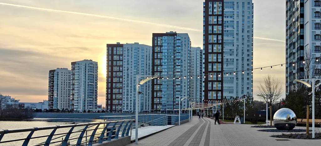 Новая квартира с видом на Свиягу