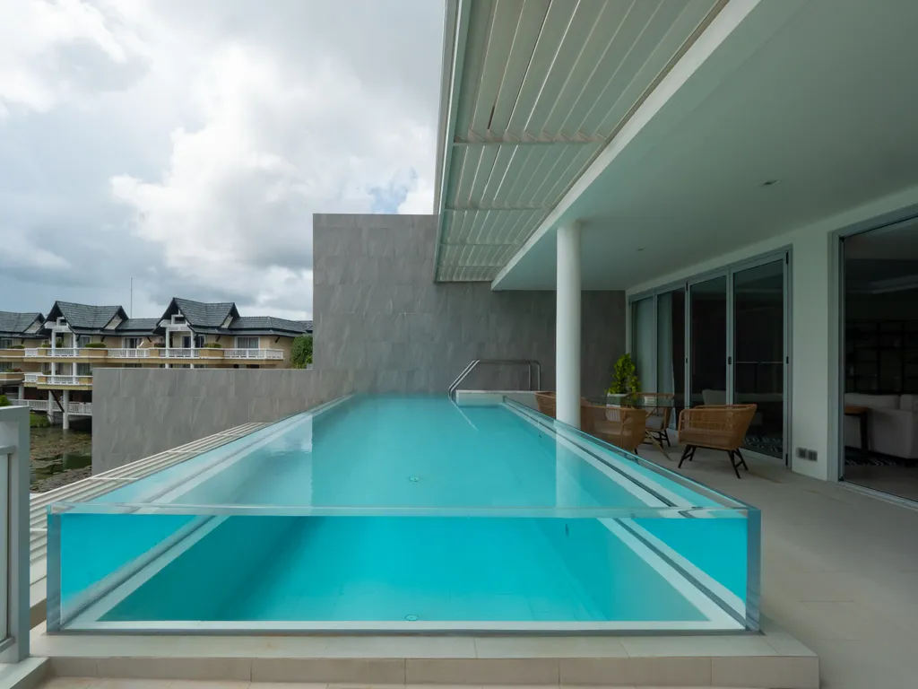 Квартира Прекрасные апартаменты с бассейном в Angsana — Пхукет