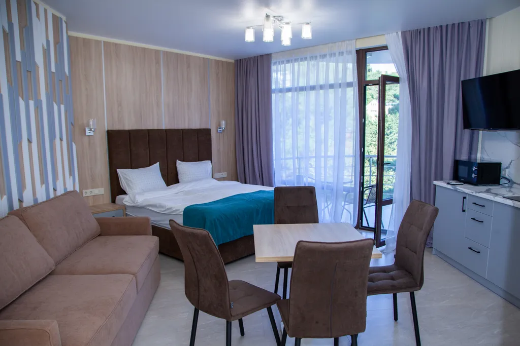 Квартира Дизайнерская студия в ЖК Дюльбер — аренда посуточно в Кореиз