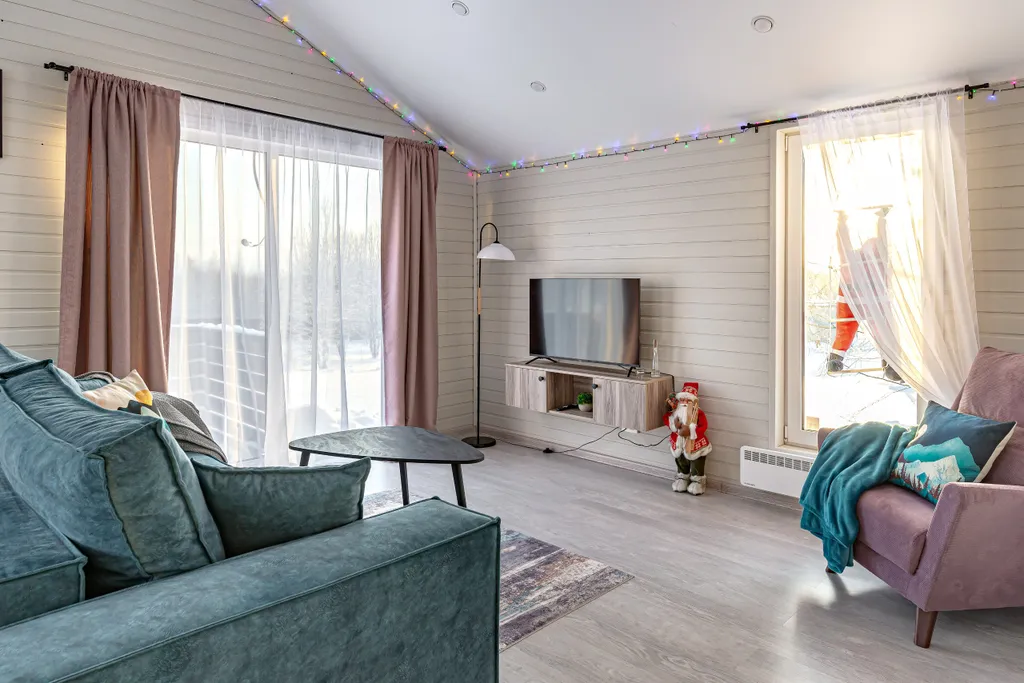 Дом в поселке у водохранилища: все удобства для комфортного отдыха