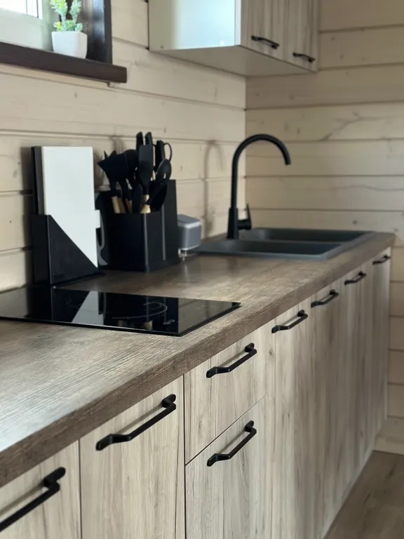 Дом с баней и банным чаном