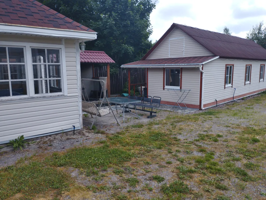 Дом на озере Вуокса с баней и беседкой