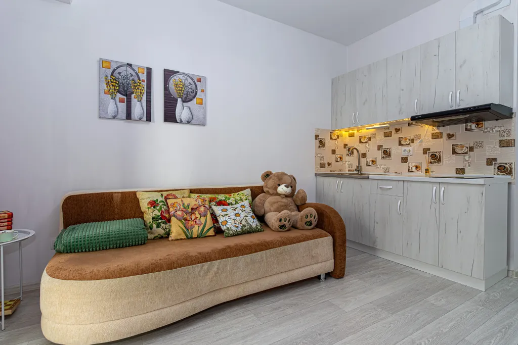 Квартира Квартира Уютная студия в элитном ЖК в районе ККБ — Краснодар