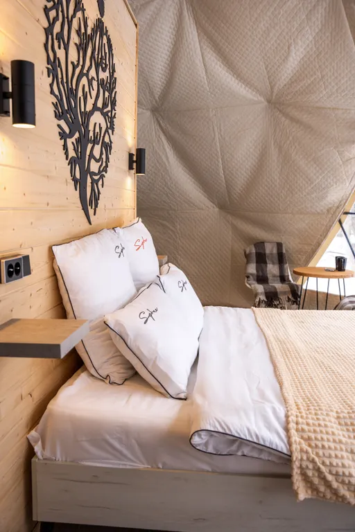 Коттедж Панорамный всесезонный купол с видом в лес — Сиверский