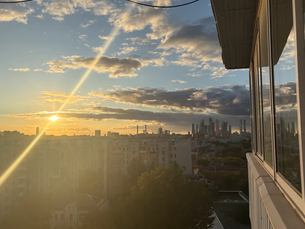 Квартира Квартира в центре с балконом, спальней и паркингом — Москва