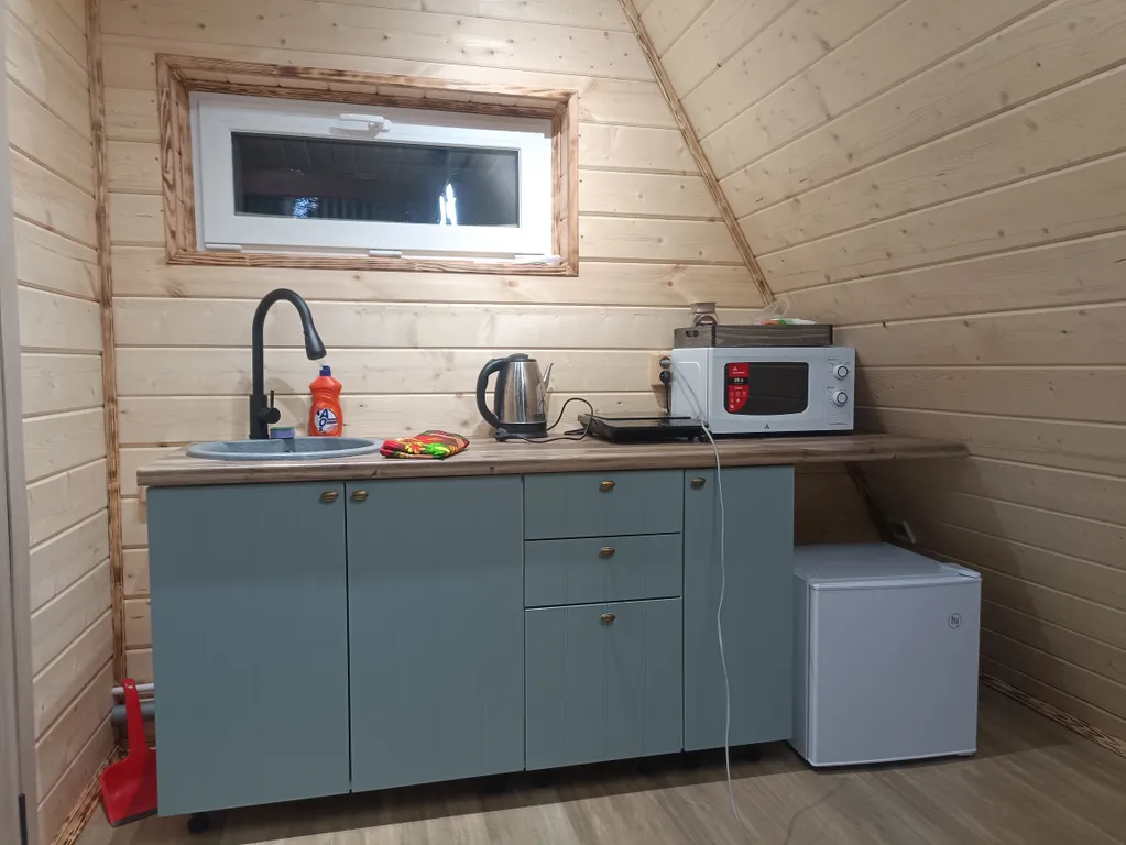 Домик а фрейм у Плеса