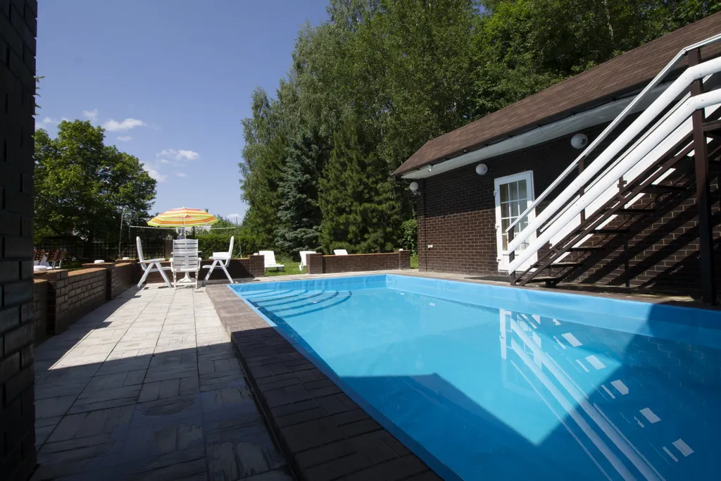 Коттедж Коттедж Дубровки-Лесное Бассейн уличный +37С, банный комплекс — Дубровки