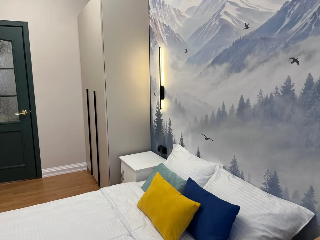 Стильная и просторная квартира в 10 минутах пешком от склона