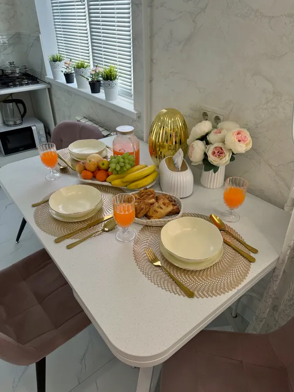 Люксовая двушка с большой ванной