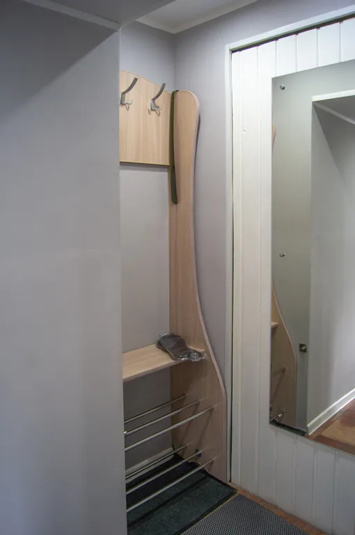 Двухуровневая студия с высокими потолками