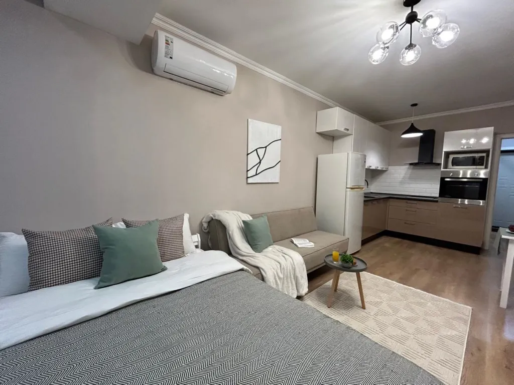 Нежная и уютная студия Кашемир в сердце города