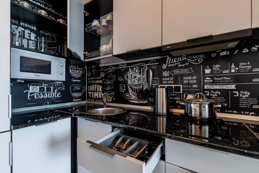 Стильные апартаменты в центре с видом на город