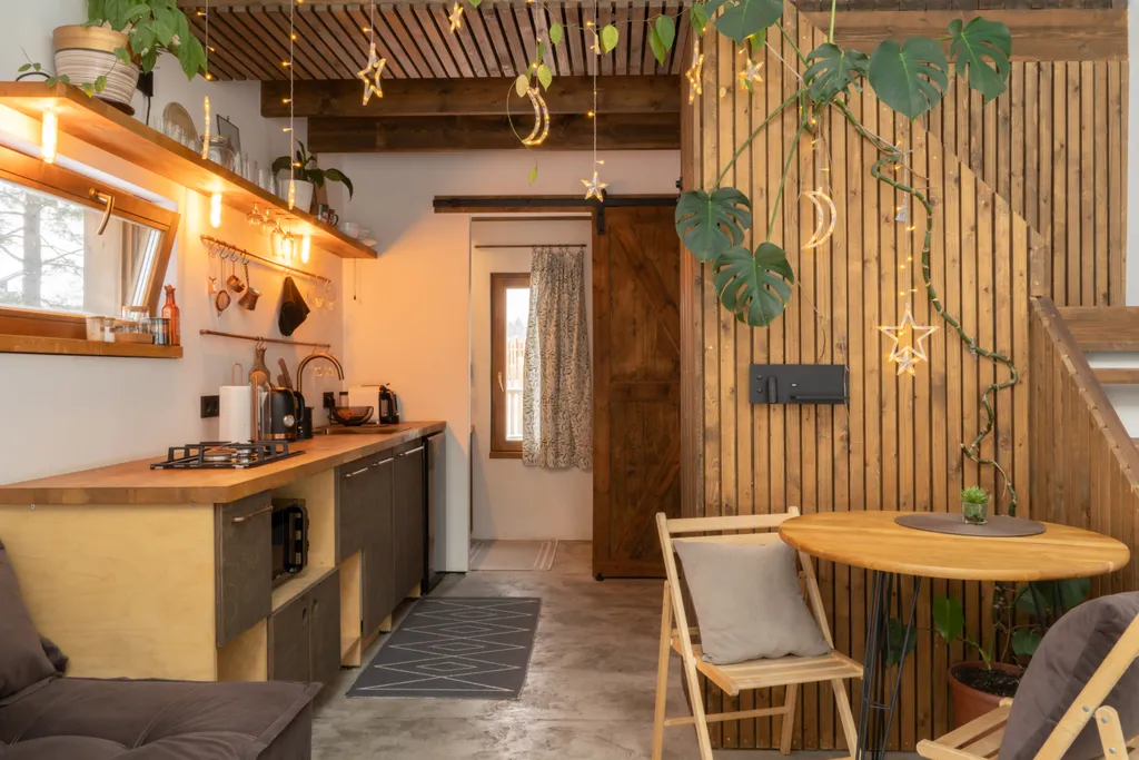 Коттедж Дом с панорамным видом на лес и горячей купелью — Ломоносов