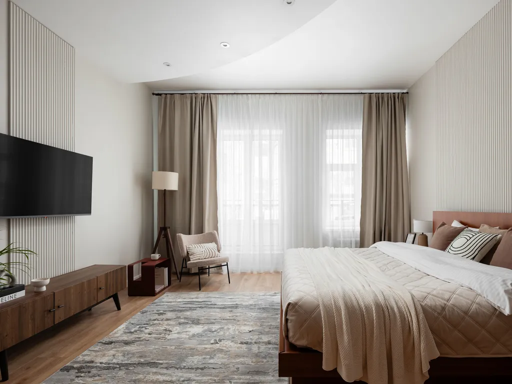 Стильная квартира на арбате с верандой