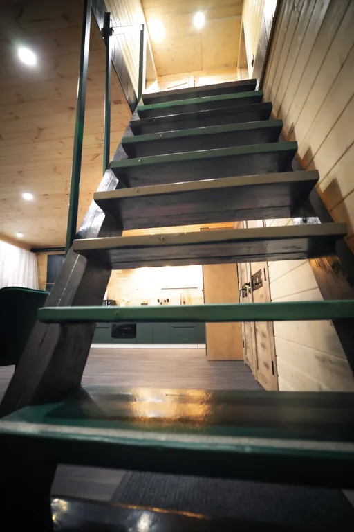 Дом в стиле A-frame с сауной