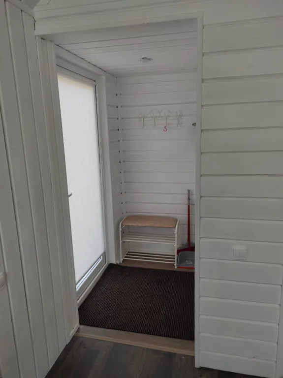 Фиолетовый домик