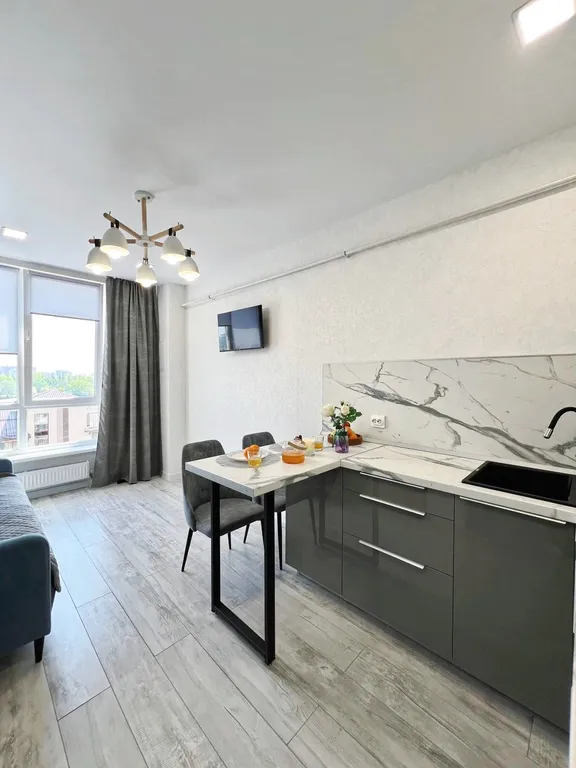 Новая комфортная квартира с видом на реку