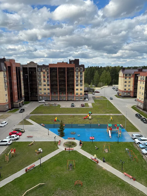 Квартира с видом на пруд и лес