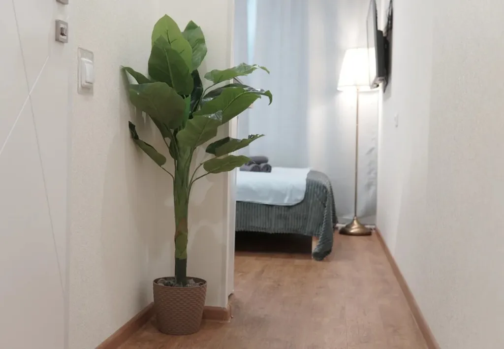 Двухместная студия с удобной кроватью для комфортного проживания