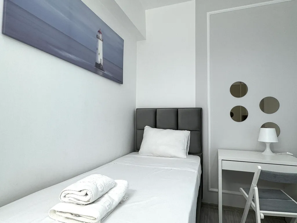 Просторные апартаменты на берегу моря